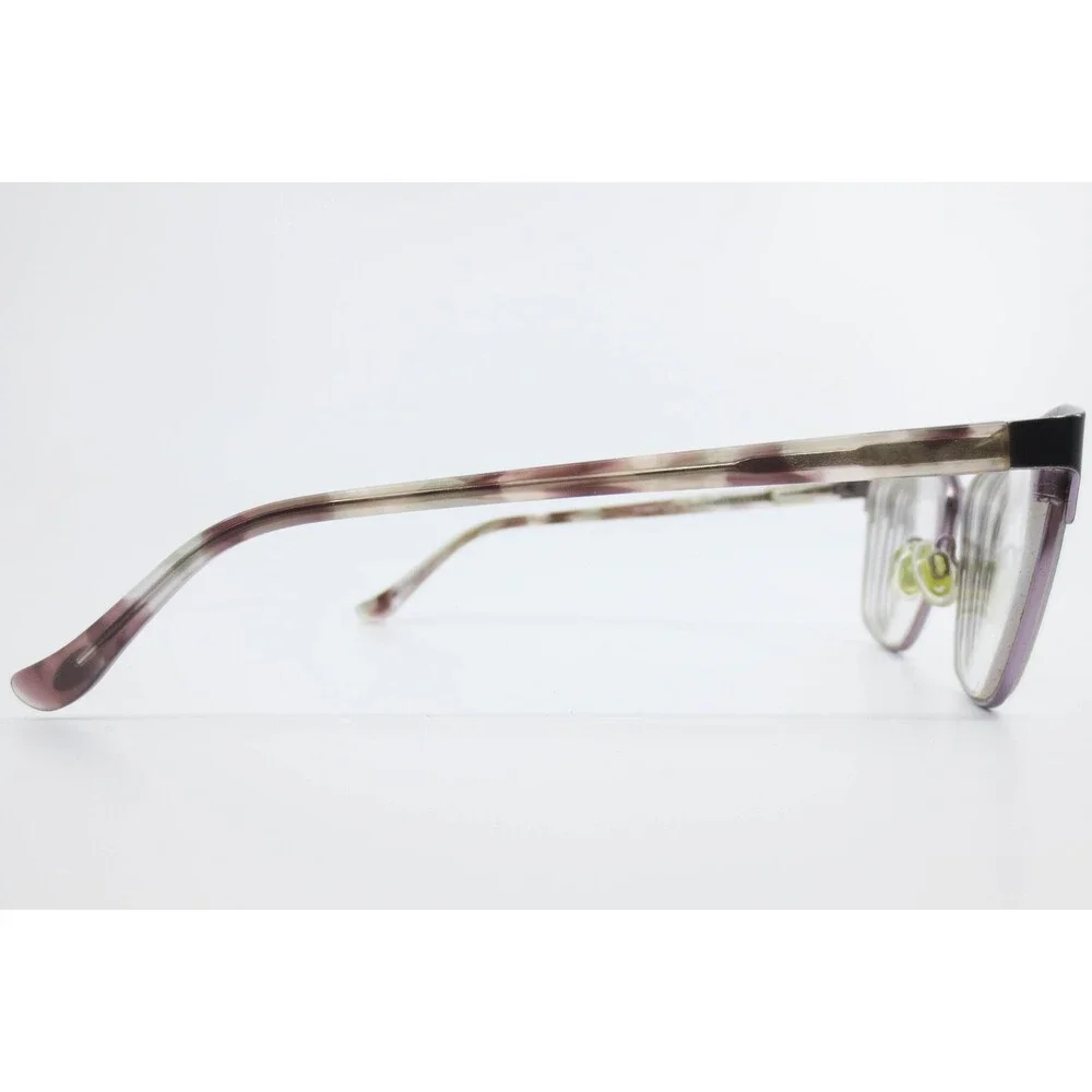 Max MC1513 Eyeglasses Black Purple Cat Eye Frames 53-16-135 Col 90 Womens